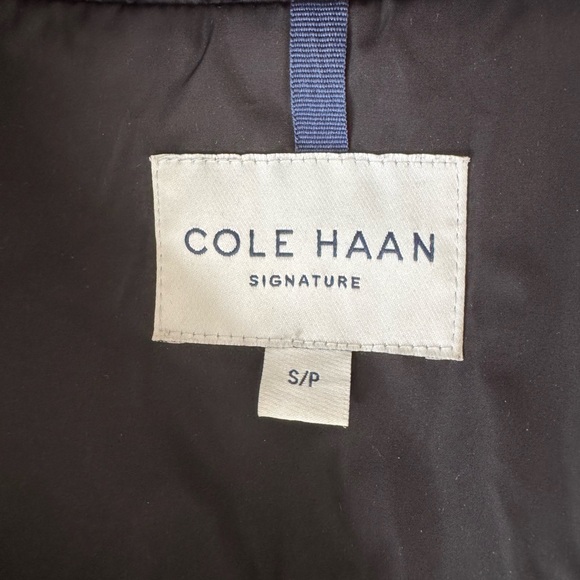 Cole Haan Down Coat with Bib Front - Picture 4 of 9